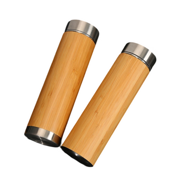 Bamboo Stainless Steel Water Cup