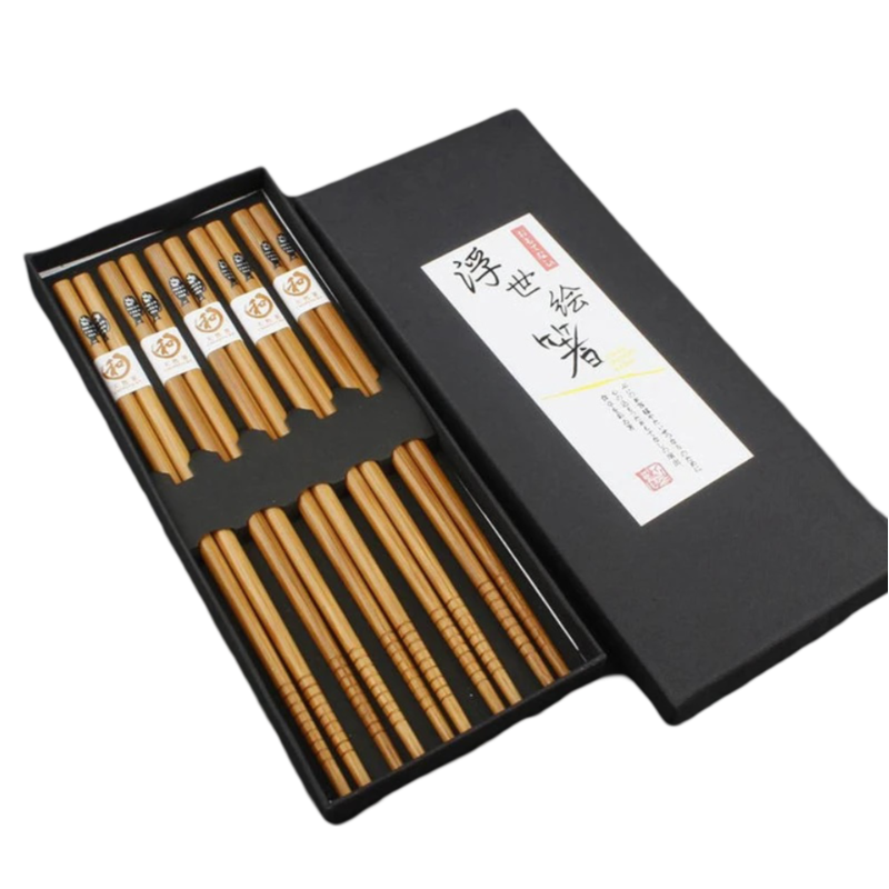 Bamboo Chopsticks Set