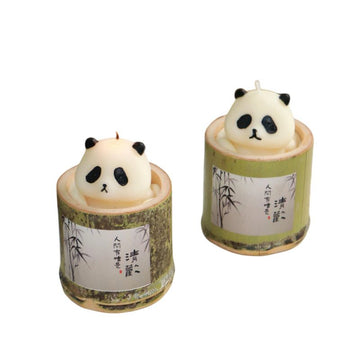 Panda Bamboo Aromatherapy Candle