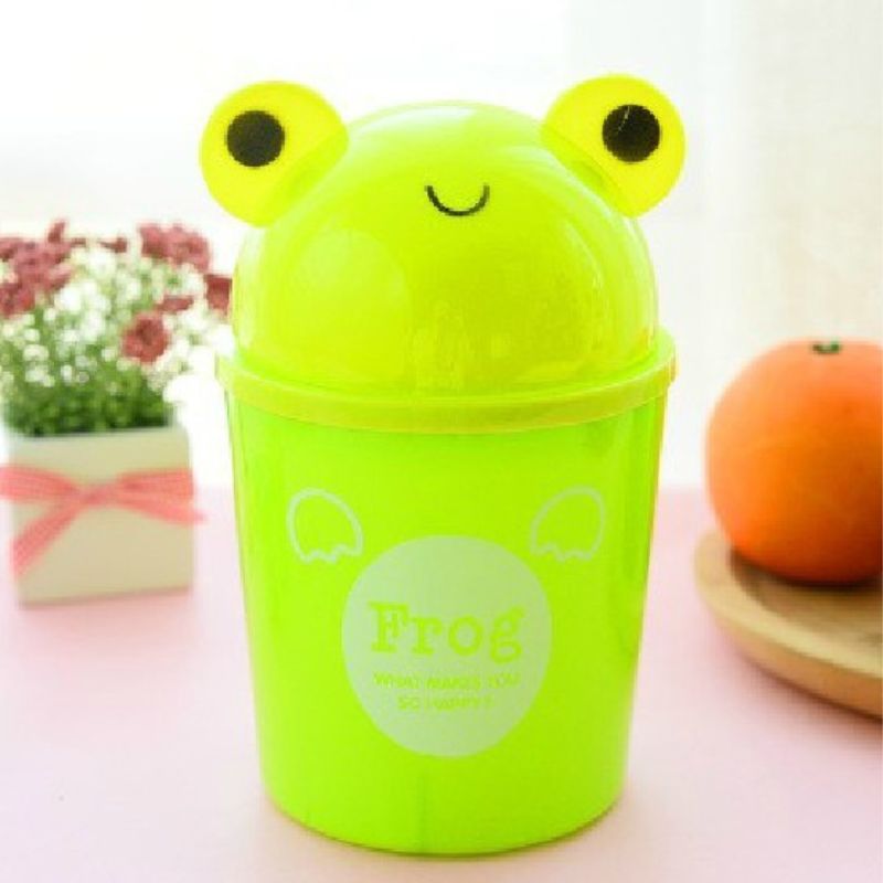 Mini Cartoon Trash Can